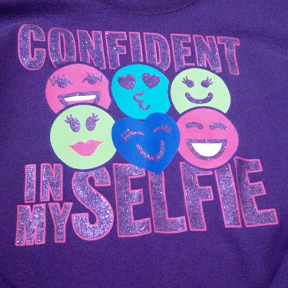 Purple emoji sweatshirt - Picture 2 of 3